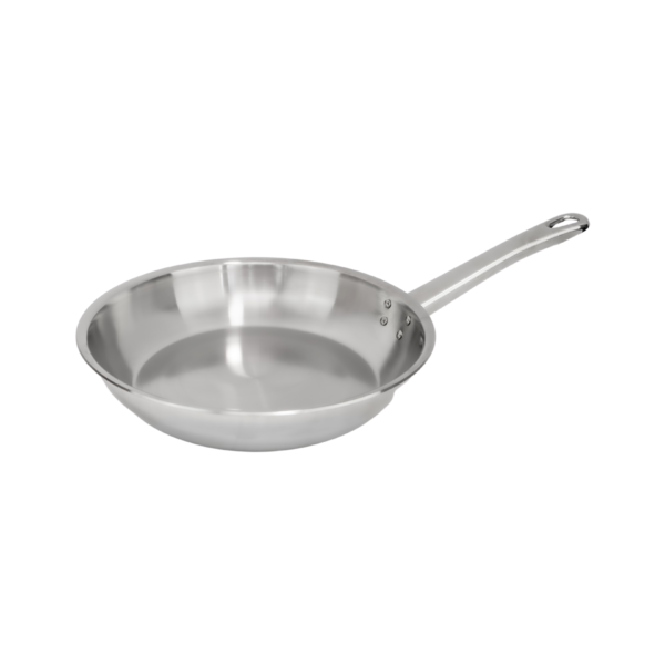 28 cm New 4622 Stainless Frypan - Rivetted Single Handle only - Image 3