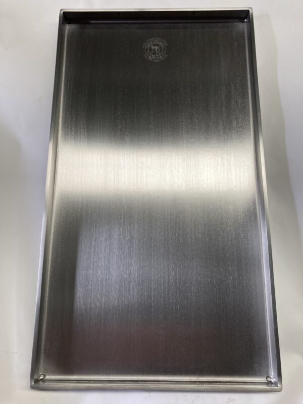 4003 Stainless Polished BBQ Hot plates - Medium - 396mm*486mm Suit 3,4,5 Burner BBQ